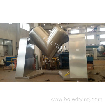 High efficiency V shape powder mixer blender machine